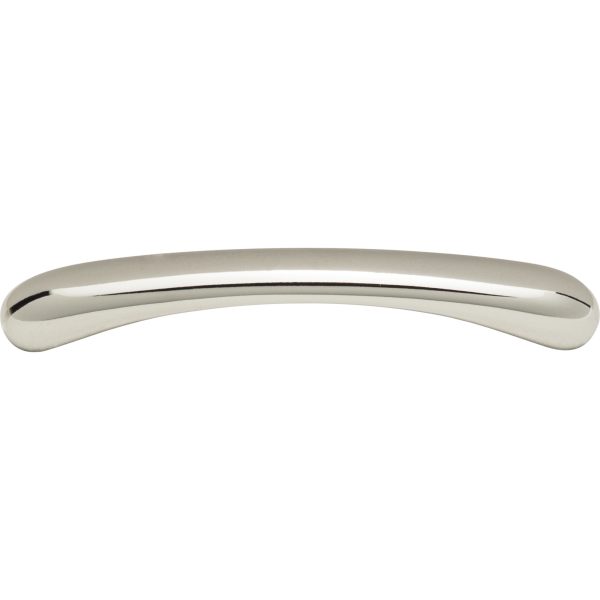 Bridge Pull 5 1/16 Inch (c-c) Polished Nickel - Image 3