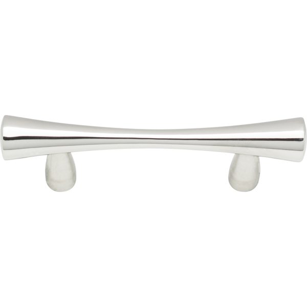 Fluted Pull 2 1/2 Inch (c-c) Polished Stainless Steel - Image 3