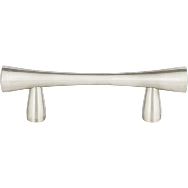 Fluted Pull 2 1/2 Inch (c-c) Stainless Steel