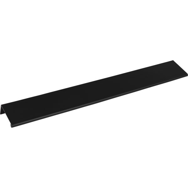 Tab Edge Pull 12 5/8 Inch (c-c) Matte Black - Image 3