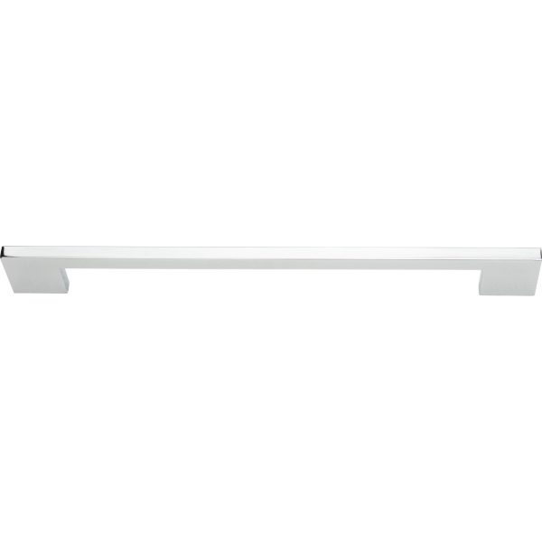 Thin Square Pull 11 5/16 Inch (c-c) Polished Chrome - Image 3