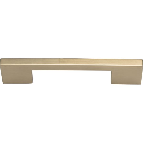 Thin Square Pull 5 1/16 Inch (c-c) Champagne - Image 3