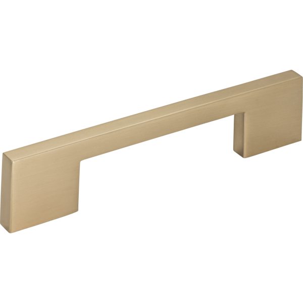 Thin Square Pull 5 1/16 Inch (c-c) Champagne - Image 4