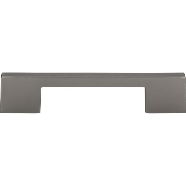Thin Square Pull 5 1/16 Inch (c-c) Slate