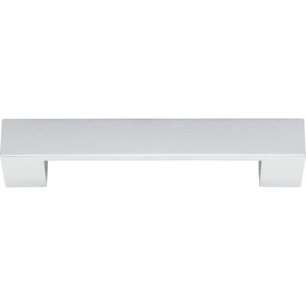 Wide Square Pull 5 1/16 Inch (c-c) Polished Chrome - Image 4