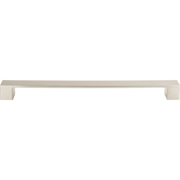 Wide Square Pull 11 5/16 Inch (c-c) Brushed Nickel