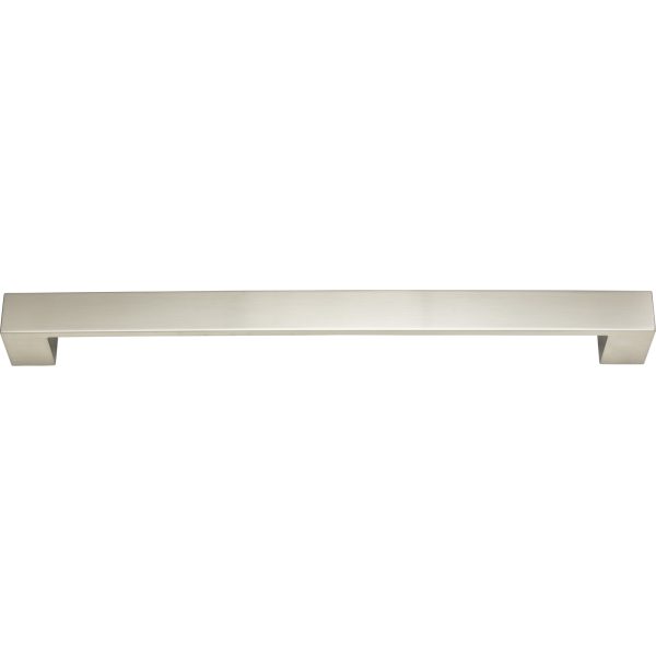Wide Square Pull 11 5/16 Inch (c-c) Brushed Nickel - Image 4