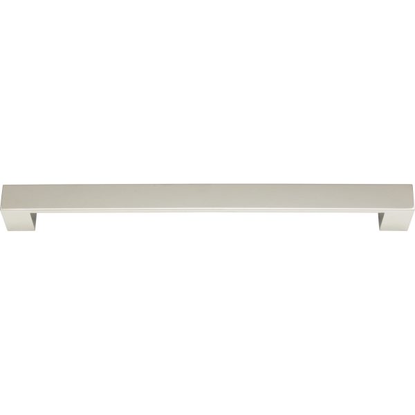 Wide Square Pull 11 5/16 Inch (c-c) Polished Nickel - Image 4
