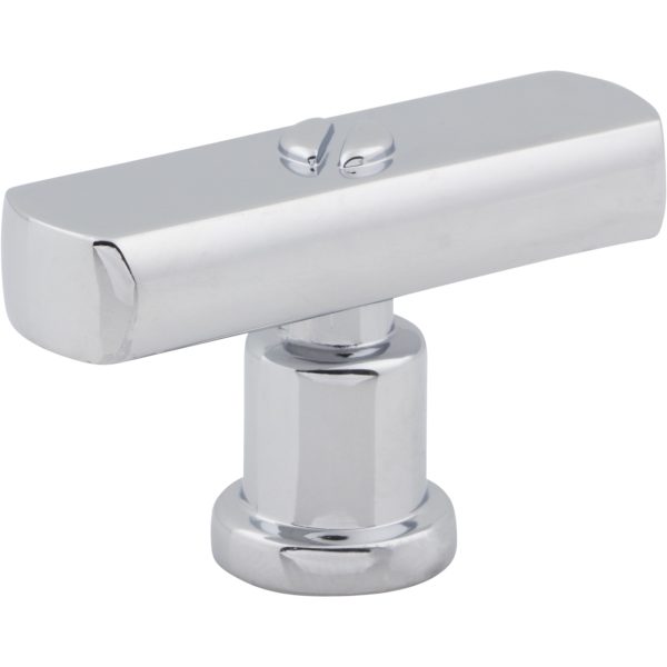 Everitt T-Knob 2 Inch Polished Chrome - Image 3