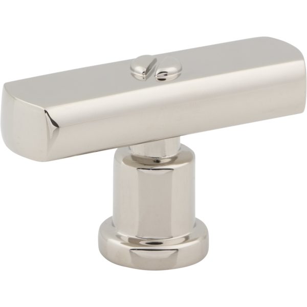 Everitt T-Knob 2 Inch Polished Nickel - Image 3