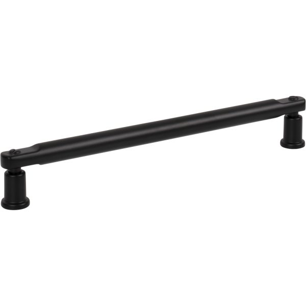 Everitt Pull 7 9/16 Inch (c-c) Matte Black - Image 3