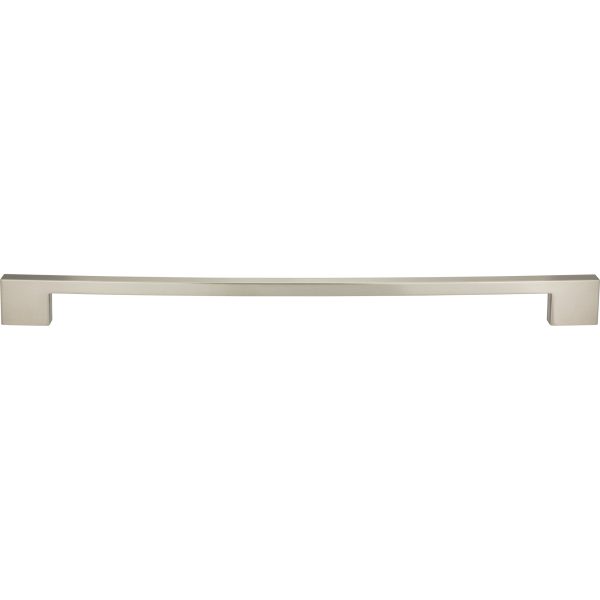 Thin Square Appliance Pull 18 Inch (c-c) Brushed Nickel