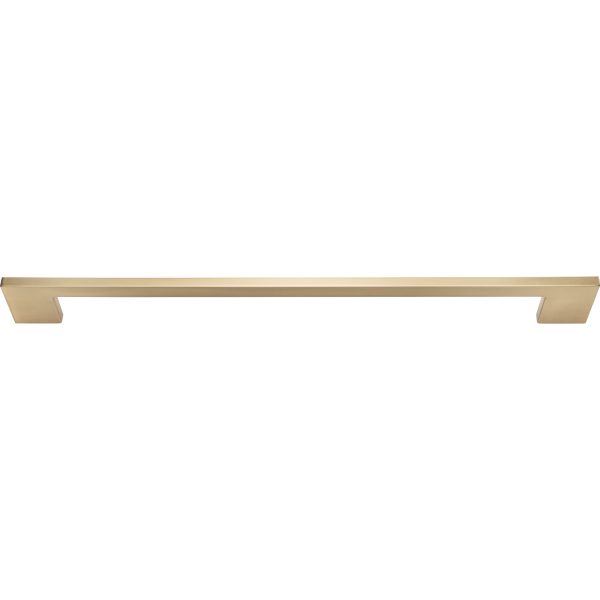 Thin Square Appliance Pull 18 Inch (c-c) Champagne - Image 3
