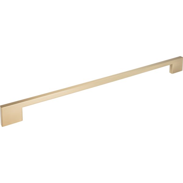 Thin Square Appliance Pull 18 Inch (c-c) Champagne - Image 4