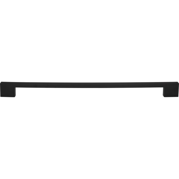 Thin Square Appliance Pull 18 Inch (c-c) Modern Bronze