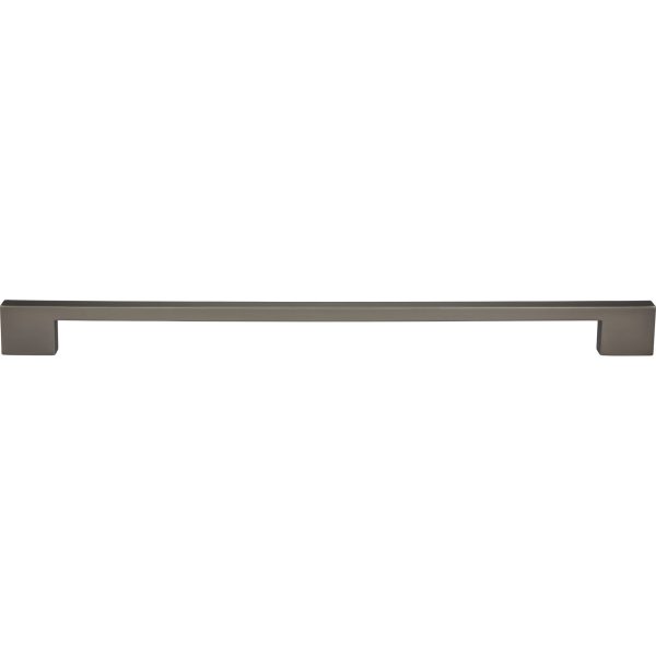 Thin Square Appliance Pull 18 Inch (c-c) Slate