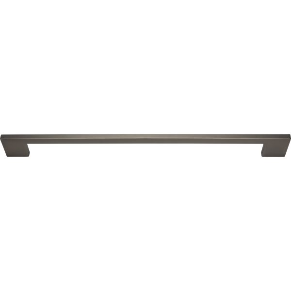 Thin Square Appliance Pull 18 Inch (c-c) Slate - Image 4