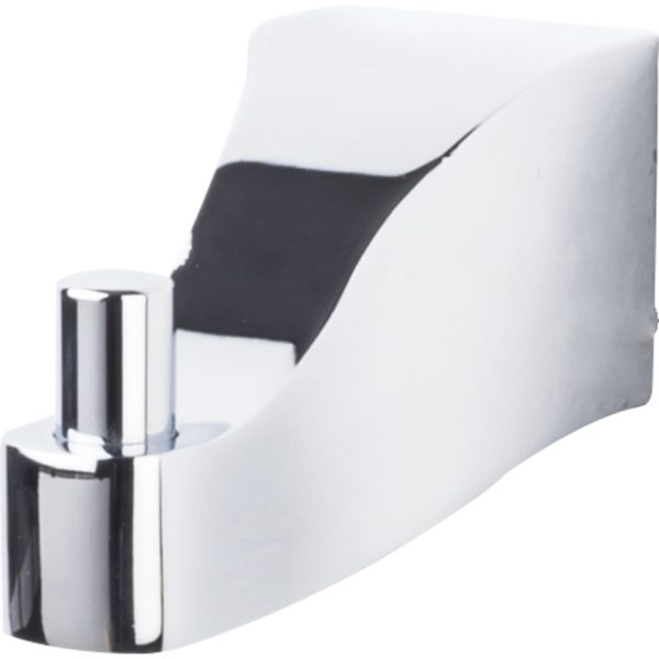 Aqua Bath Single Hook  Polished Chrome