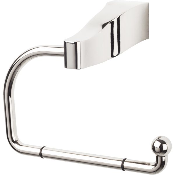 Aqua Bath Tissue Hook  Polished Nickel