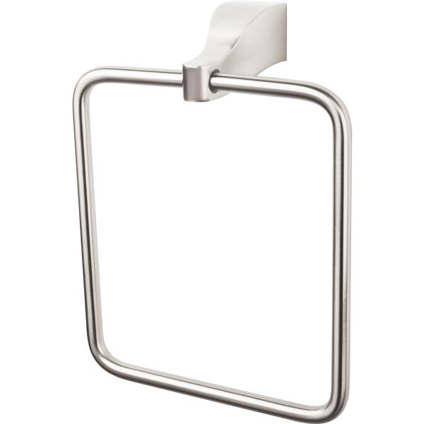 Aqua Bath Ring  Brushed Satin Nickel