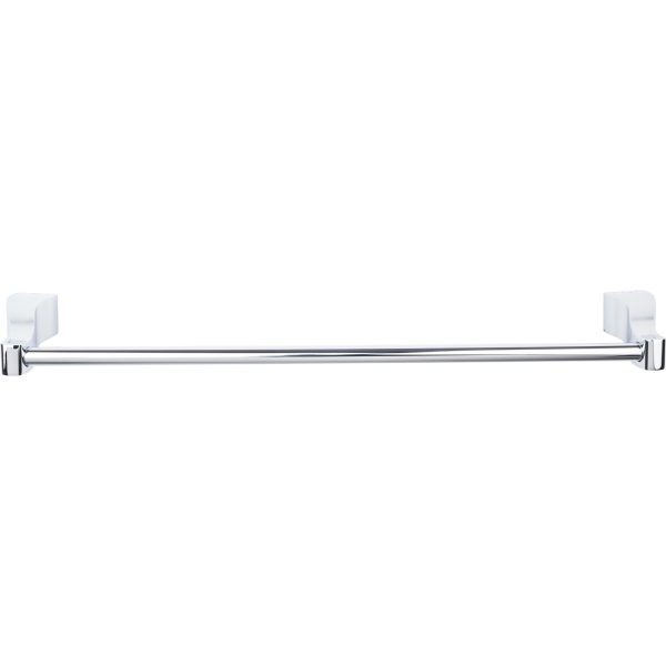 Aqua Bath Towel Bar 18 Inch Single Polished Chrome