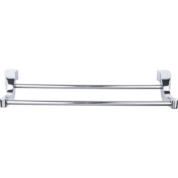 Aqua Bath Towel Bar 18 Inch Double Polished Chrome