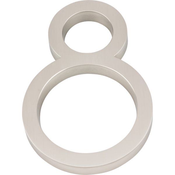 Modern Avalon #8 6 Inch Brushed Nickel
