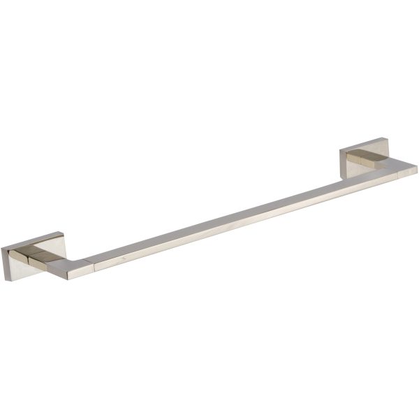 Axel Bath Towel Bar 18 Inch Single Polished Nickel
