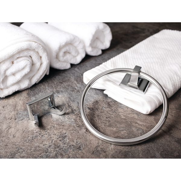 Bridgeport Polished Chrome Double Robe Hook - Retail Packaged - Image 6