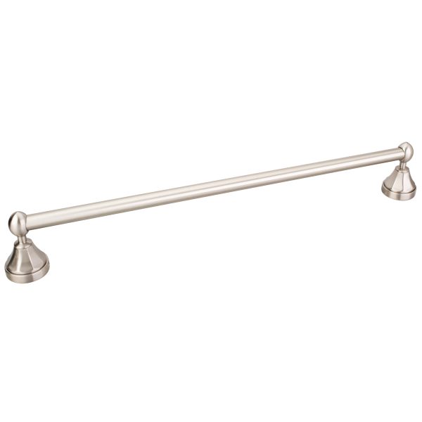 Newbury Satin Nickel 18" Single Towel Bar - Contractor Packed
