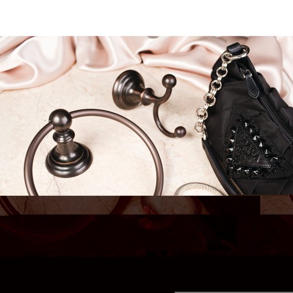 Fairview Brushed Oil Rubbed Bronze Spring-Loaded Paper Holder - Retail Packaged - Image 6