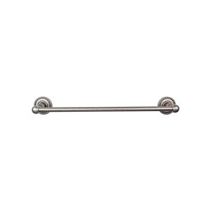 Edwardian Bath Towel Bar Single - Rope Backplate