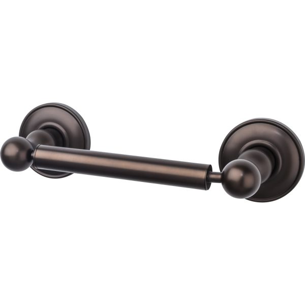 Edwardian Bath Tissue Holder Plain Backplate Oil Rubbed Bronze