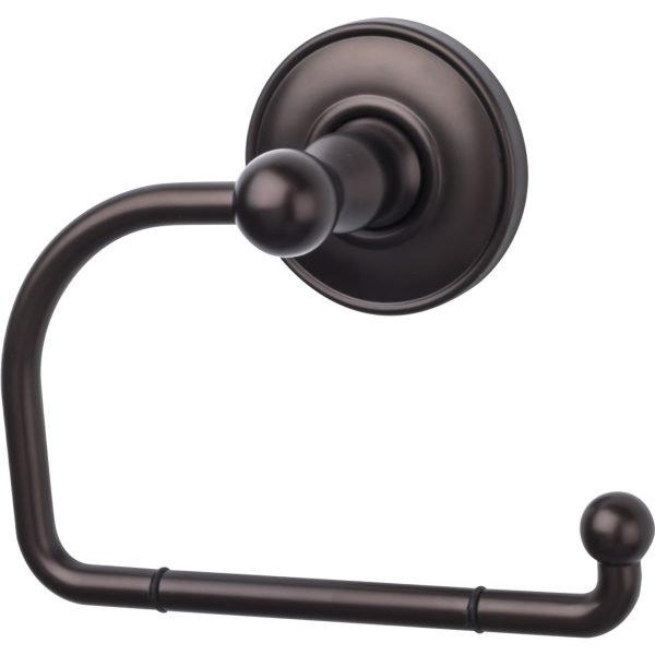 Edwardian Bath Tissue Hook Plain Backplate Oil Rubbed Bronze