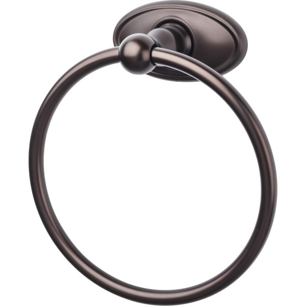 Edwardian Bath Ring Oval Backplate Oil Rubbed Bronze