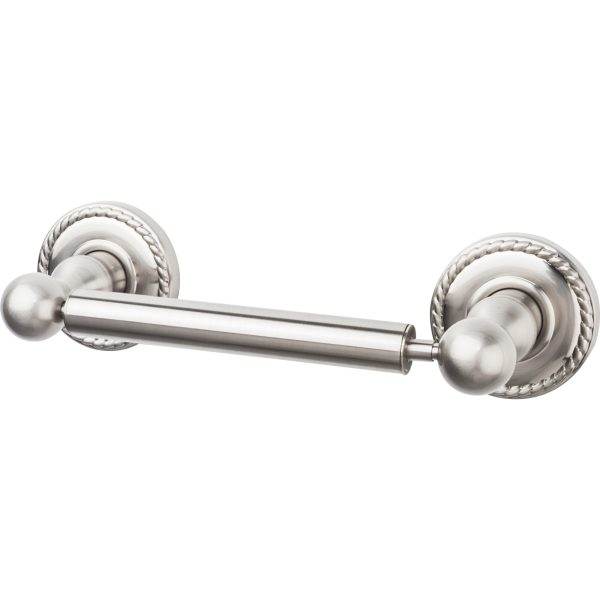 Edwardian Bath Tissue Holder Rope Backplate