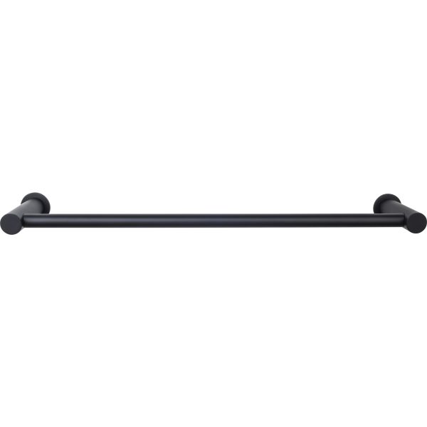 Hopewell Bath Towel Bar 24 Inch Single Flat Black