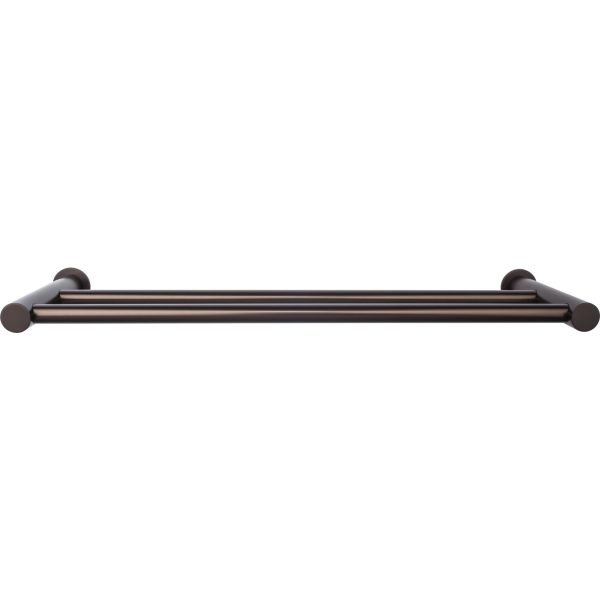 Hopewell Bath Towel Bar 24 Inch Double Oil Rubbed Bronze