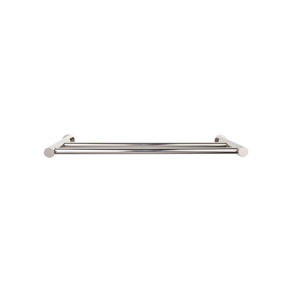 Hopewell Bath Towel Bar 24 Inch Double Polished Nickel