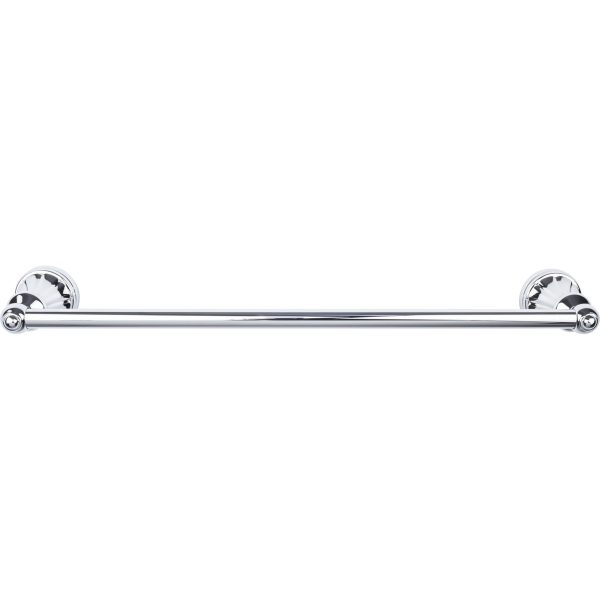 Hudson Bath Towel Bar 18 Inch Single Polished Chrome