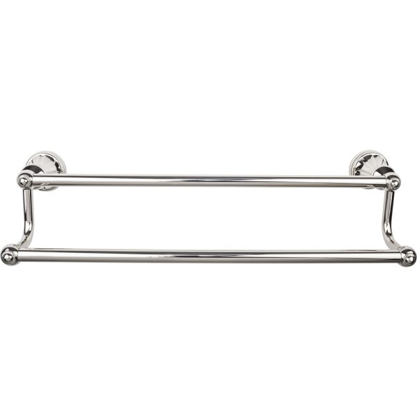 Hudson Bath Towel Bar 18 Inch Double Tuscan Bronze - Image 2