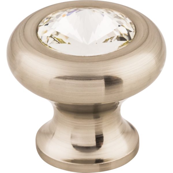 Hayley Crystal Knob Clear