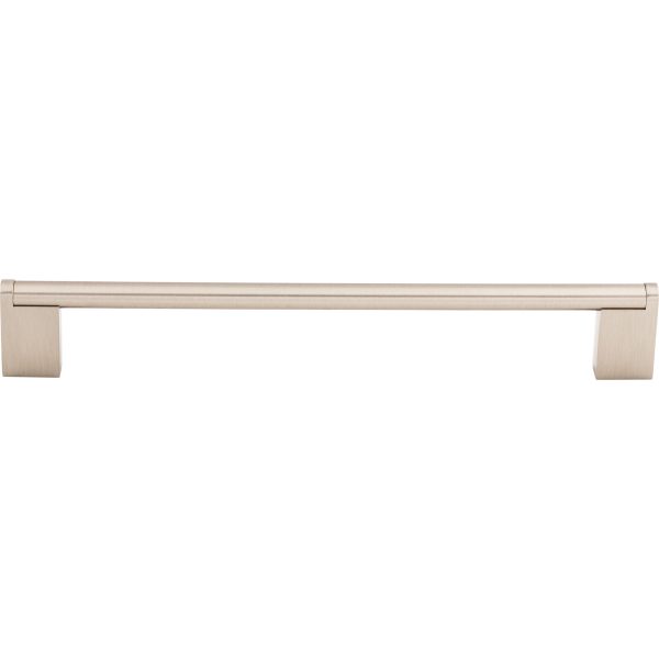 Princetonian Bar Pull 8 13/16 Inch (c-c) Brushed Satin Nickel