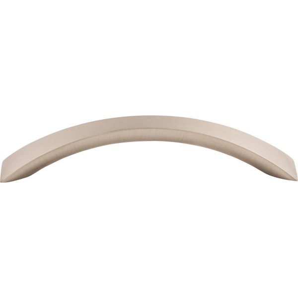 Crescent Flair Pull 5 1/16 Inch (c-c) Brushed Satin Nickel