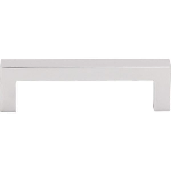 Square Bar Pull 3 3/4 Inch (c-c) Polished Chrome