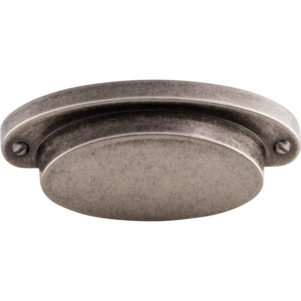 Dakota Cup Pull 2 9/16 Inch (c-c) Pewter Antique