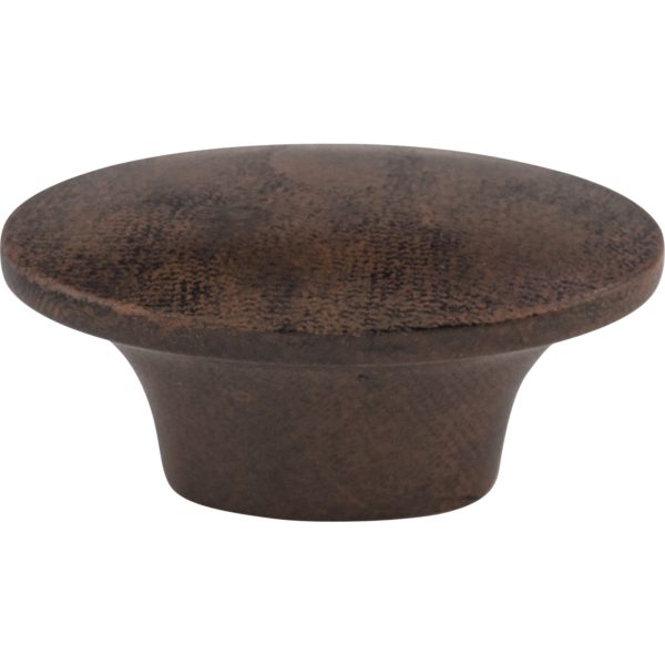 Dakota Oval Knob 1 1/2 Inch Patina Rouge