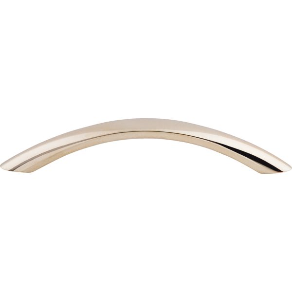 Nouveau Bow Pull 5 1/16 Inch (c-c) Polished Nickel