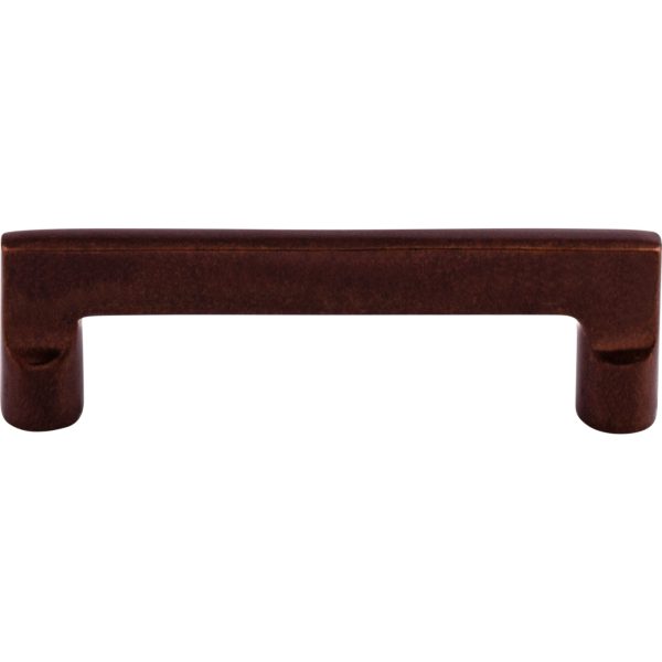 Aspen Flat Sided Pull 4 Inch (c-c) Mahogany Bronze
