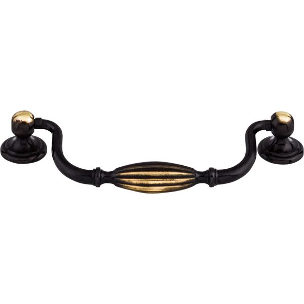 Tuscany Drop Pull 5 1/16 Inch (c-c) Dark Antique Brass